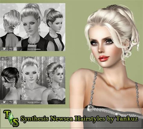 Tankuz Sims 3 Blog Synthesis Newsea Hairstyles