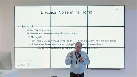 Cedia Ise Talk Dc Microgrids And Power Quality In The Home Youtube