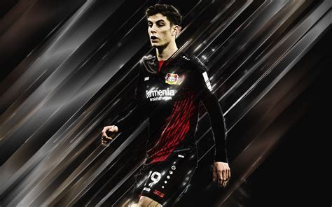 Turn your kai havertz photos into free wallpapers. Download wallpapers Kai Havertz, 4k, creative art, blades ...