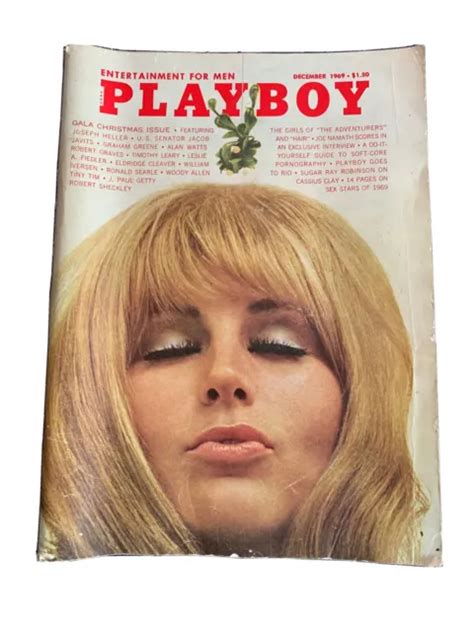 Vintage Playboy Magazine October 1967 Very Good Condition Wcenterfold