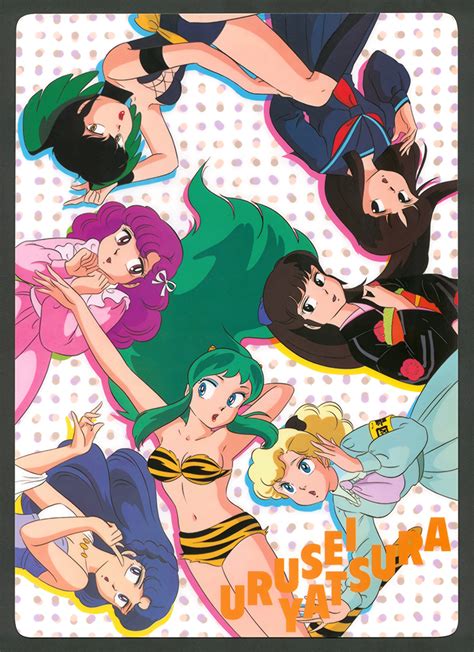 Lum Miyake Shinobu Ran Kurama Mendou Ryouko And More Urusei