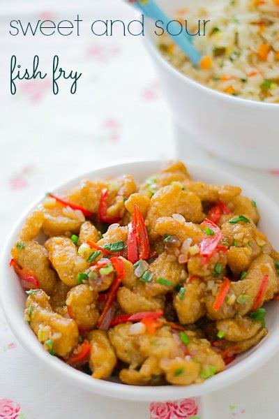 I adapted this recipe from martin yan's cooking i was looking for a recipe of sweet and sour sauce without use of pineapples i will try your recipe and share how it will turn out thanks for the same. Chinese style Sweet and Sour Fish, Sweet and Sour Fish