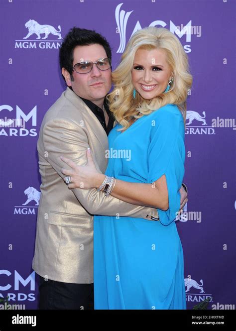 Jay Demarcus And Allison Demarcus Arriving At The 47th Annual Academy Of Country Music Awards