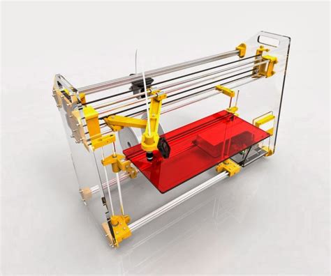 DIY 3D Printing: RepRap Tuga non-Cartesian 3d printer from ...