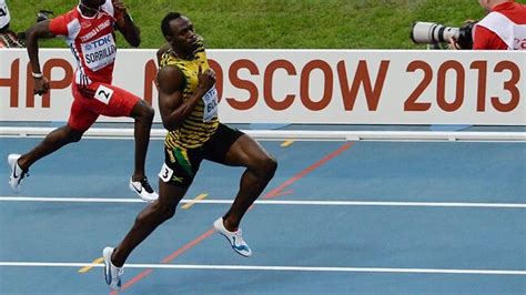 Jamaican Sprinter Usain Bolt Cruises Into 100m Semi Finals Au — Australias Leading