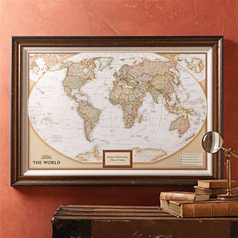 National Geographic My World Personalized Map Premium Edition