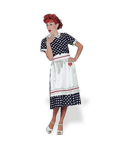 Adult Lucy Polka Dot Dress Costume I Love Lucy