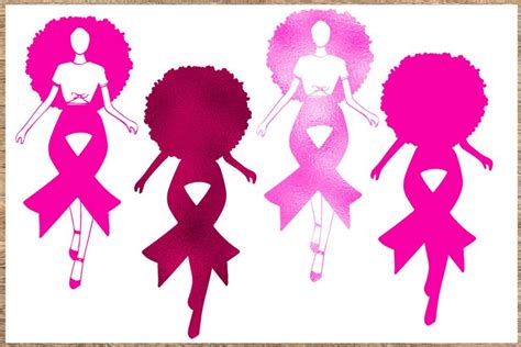 Breast cancer Bundle SVG 4 Designs Cancer awareness SVG (787344) | SVGs