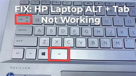 Fix Hp Laptop Alt Tab Not Working Windows 10 Youtube