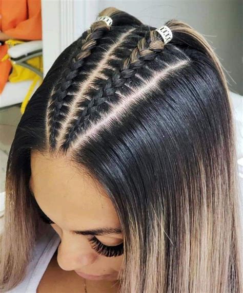 Juvenil Peinados Con Trenzas Y Cabello Suelto Peinados Con Trenzas