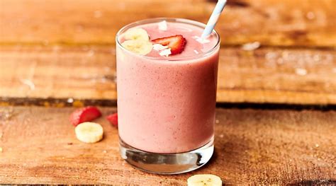 Strawberry Banana Smoothie 5 Minutes And 4 Ingredients