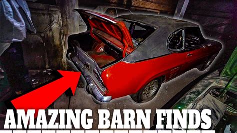 CLASSIC RARE CARS FOUND HIDDEN UNDERGROUND IN WAREHOUSE - YouTube