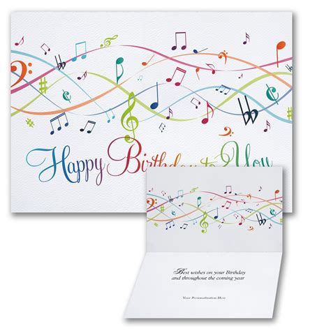 Musical Birthday Cards Birthday Card Guitars Notes By Quire Music