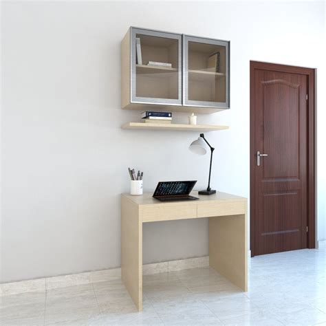 Study Table With Glass Cabinet Homelane