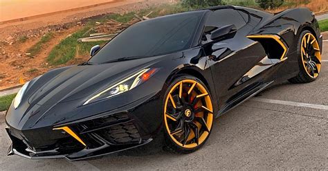 The 2020 chevy c8 corvette has plastic floor pans…kind of. 2020 C8 Corvette on Forgiatos