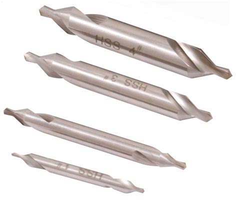 Precise 4 Piece Hss Combined Drills And Countersinks Set 5000 0019