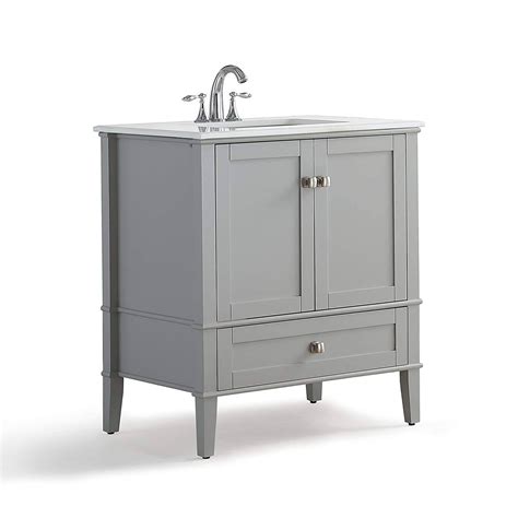 Lexora geneva 80 glossy white double vanity, white carrara marble top, white square sinks and no mirror. 84 Bathroom Vanity | Home Design
