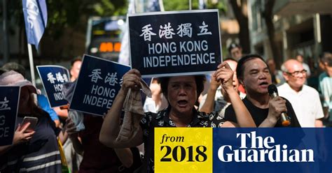 Hong Kong Bans Pro Independence Party As China Tightens Grip Hong