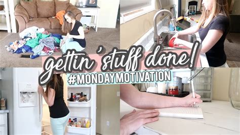 Monday Motivation Clean With Me Daily Cleaning Routine Youtube