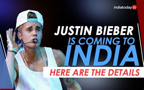 Watch All The Details About Justin Biebers India Concert Indiatoday