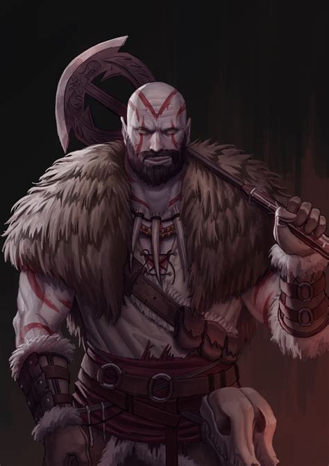 Artstation Goliath Barbarian Pathfinder Rpg Characters Roleplay