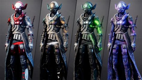 Best Shaders To Use On The Interlaced Warlock Set Destiny 2 Fashion