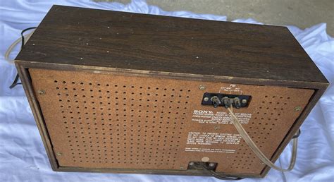 Vintage Sony Icf W Tabletop Radio High Fidelity Great Sound Am Fm Works Ebay