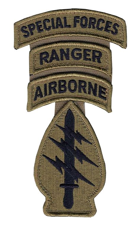 Buy Special Forces Ocp Patch With Airborne Ranger And Special Forces