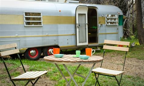 This is a 1956 travel trailer to cabin conversion that's for sale in grapeview, wa (update: Two Classic Travel Trailer to Micro Cabin Conversions
