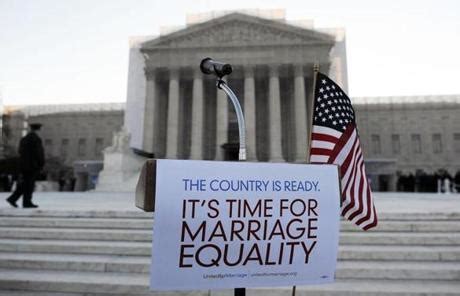 Protesters Gather As Supreme Court Hears Doma Case Photo Of