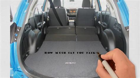 Toyota Rav4 Cargo Space