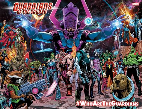 Create a new "Guardians of the Galaxy" team using only the characters