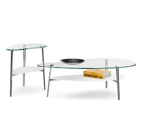 Modern White Glossy Laquer And Chrome Coffee Table With Glass Top