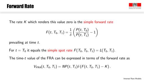 Financial Engineering Continuously Compound Forward Rate Formula