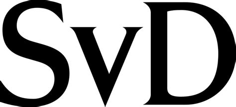 Svenska dagbladet — este artículo o sección necesita referencias que aparezcan en una publicación acreditada, como revistas especializadas, monografías, prensa diaria o páginas de internet fidedignas. File:Svenska Dagbladet wordmark.svg - Wikimedia Commons