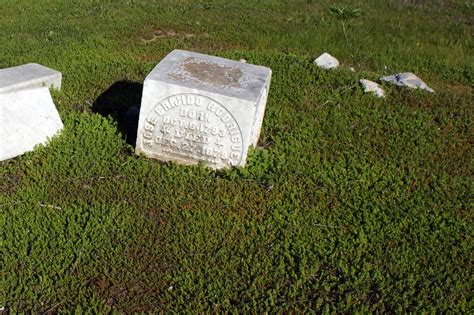 Toppled Monument At Old Holy Cross Cemetery With Burials D Flickr