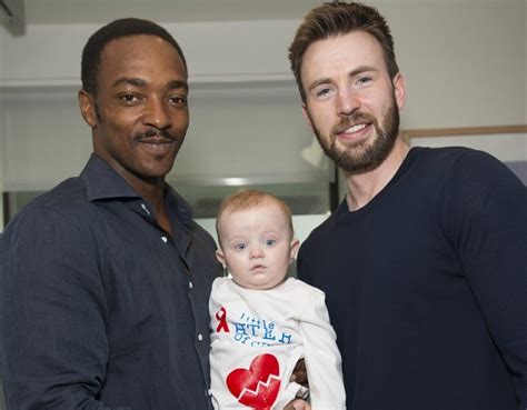 Check spelling or type a new query. Photos: Chris Evans and Anthony Mackie Surprise Kids at MGH
