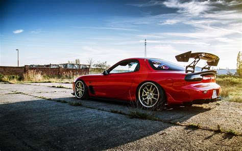 Any Jdm Love In Here Red Hot Rx7 [1920x1200] Carporn