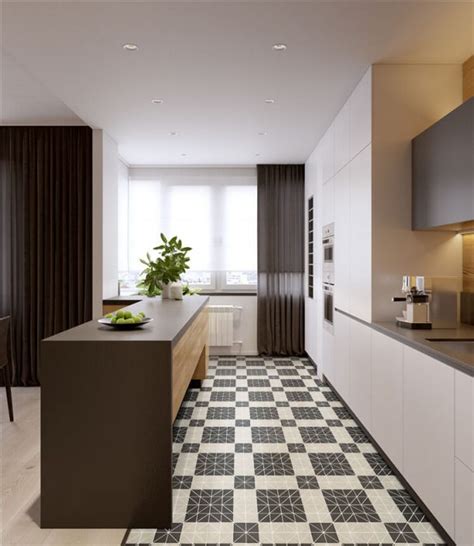 Kitchen Island Design Ideasfloor Decor Goes Different With Geometric
