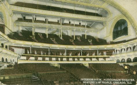 Auditorium Theatre Chicago Illinois