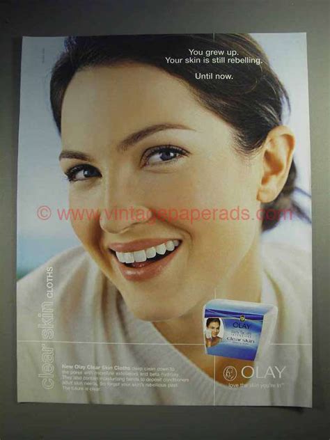 2004 Oil Of Olay Clear Skin Cloths Ad You Grew Up
