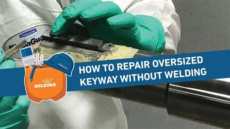 How To Repair A Shaft Keyway With Belzona 1111 Belzona Video Library