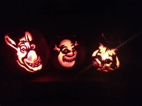 Shrek Themed Pumpkins Pumpkin Carving Carving Pumpkin