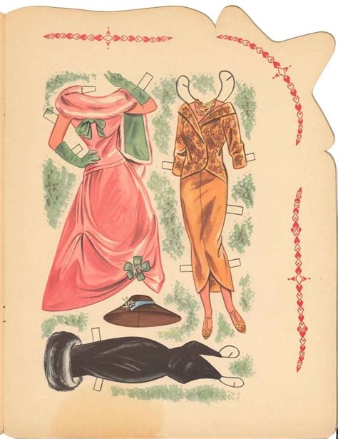 Vintage Uncut Giselle Mackenzie Paper Dolls Hd~laser Reproduction~lo Pr~hi Qua • 1550 Paper