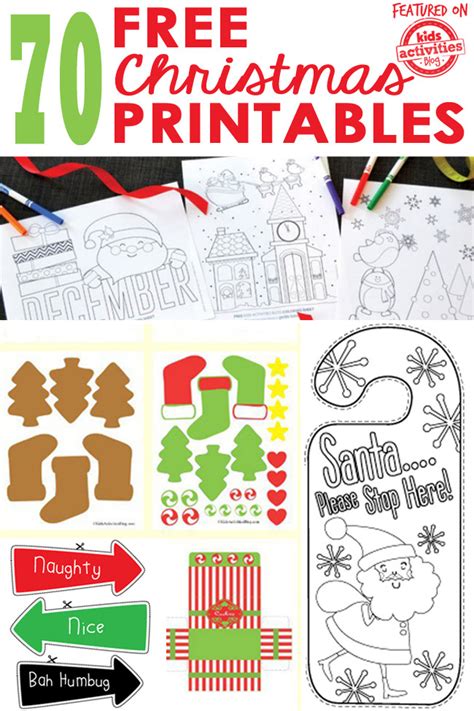 Printable Christmas Activity Packet It's good fluency practice and an excellent review of.
