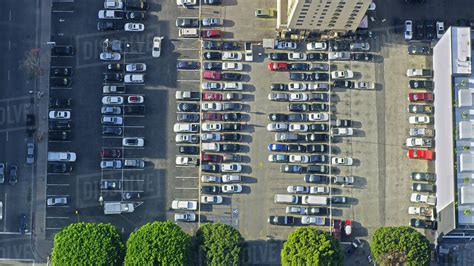 Parking Lot Aerial View