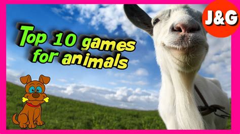 Top 10 Animal Games Best Animal Games Top 10 Games For Animals Youtube