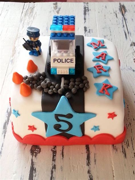 Politie Taart Police Cake Polizei Kuchen Kindergeburtstag Kuchen