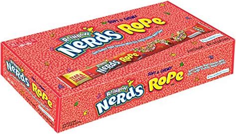 Nerds Rope Rainbow Candy 092 Ounce Package 24 Count Pack Of 1 유니박스