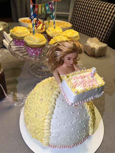 doll birthday cake doll birthday cake desserts cake
